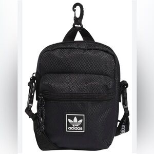 Adidas Black Logo Originals‎ OG Fest Unisex Adult Mini Backpack